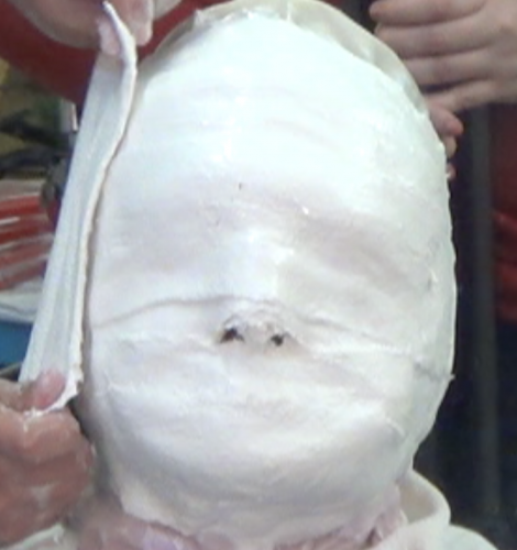 Life Casting Process 3