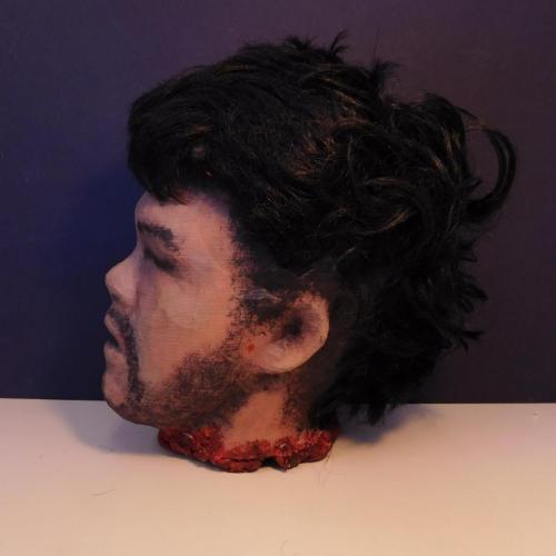 King John Fake Head 3D Printed